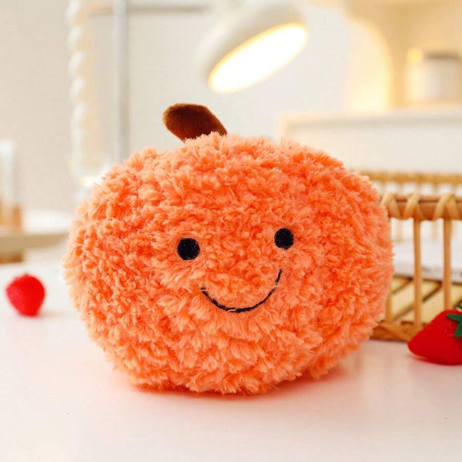 Pumpkin Plush Ornament, Halloween Pumpkin Pendant, Suitable For Clubs, Gifts, And Home Decorations. - A - View 1