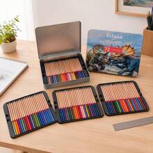 72 Colored Pencils,ArtSupplies, Pencil Set, Great Coloring Book, Classroom Pencils - 72-color Black-stem Colored Pencils - View 10