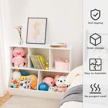 Kids Bookcases, Cabinets & Shelves - White - View 3