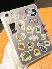 8pcs Russian Text Stickers Notebook, Planner, Phone Case Decorative Decals Gift - A - View 7