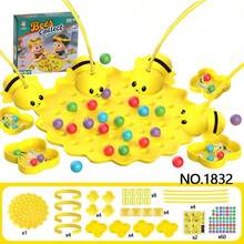 Set Permainan Mengumpulkan Madu yang Menyenangkan, Permainan Memancing, Dengan Perlengkapan Permainan, Aturan Permainan yang Dapat Disesuaikan, Alur Permainan yang Beragam, Sangat Menghibur, Mengembangkan Kontrol dan Fokus Anak, Cocok Sebagai Hadiah Ulang Tahun, Mainan Edukatif, Mainan Interaksi Orang Tua-Anak, Permainan Penghilang Stres di Meja, Hadiah Liburan, Hadiah Ulang Tahun, Hadiah Kejutan, Hadiah Misteri - MultiWarna - View 3