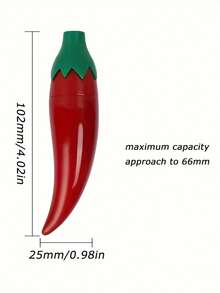 Multipurpose Pepper-Shaped Plastic Toothpick Box, Sewing Needle Storage Box, Sewing Accessories Organizer, Needle Holder, Sewing Tools, Knitting Accessories, Small Chili Pepper Sewing Needle Box, Needle Case, Sewing Needle Storage Box, Lipstick Tube, Suitable For Needlework DIY Crafts - Multicolor - View 4