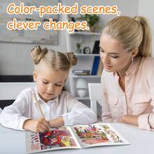 Kids Look & Find Hidden Objects Activity Workbook, Beautiful Theme & Life Scenes Picture Search Puzzles, Visual Search, Observation, Focus & Concentration Training, Spot-The-Item Games, Screen-Free Home Travel Learning - Look & Find Focus Training - View 11