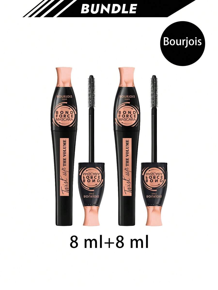 Bourjois [حزمة] ماسكارا Twist Up The Volume Bond Force 01 أسود 8 مل * 2 - 01 أسود - مشاهدة 1