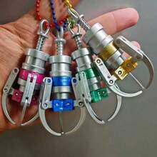 1/4pcs Creative Mini Claw Clip Fingertip Stress Relief Toy, Decompression Gadget Keychain, Doll Machine Claw DIY Pendant - Multicolor - View 9