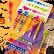 1/4, 12pcs, Finger Joint Signature Pen, Skeleton Hand Shaped Neutral Pen, Black Ink, Suitable For Teachers, Office, School Supplies, Halloween Gift, Random Style (One Size = Random 1pc) - Multiple Styles - View 6