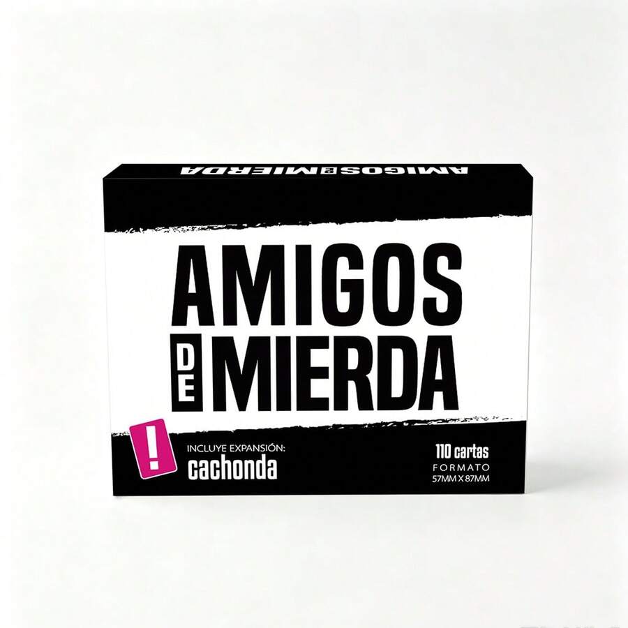 Amigos De Mierda Spanish Party Card Game Expansion Pack, Hilarious Adult Tabletop Game, Great Gift For Christmas, Game Party, Fun Social Game For Friends Gathering & Holiday Nights - Multicolor - View 1