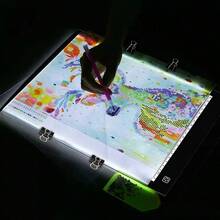 Tableta De Luz Dibujo Led A4 Regulable Mesa De Luz Dibujo - Stock 1 - Ver 4