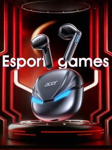 Acer OHR800 Gaming Semi-In-Ear Wireless Bluetooth Earbuds, Low Latency, Comfortable For Long Wear, Bluetooth 6.0, HD Calls, Sensitive Touch Control, 3D Stereo, Suitable For Mobile Games And Daily Use, Compatible With IOS/Android - View 5