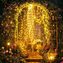 Solar Outdoor String Lights - Classic Warm White/Cool White/Colorful LED Flashing Decorative Lights, 1m/2m/3m, Suitable For Christmas, Weddings, Engagements, Graduation Ceremonies And Summer Celebrations, Solar Outdoor Decorations - Solar Ponytail Light - View 3