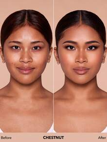 SHEGLAM [2 قطعة] مجموعة Skinfinite كريم أساس مرطب & Like Magic خافي عيوب مرطب - Chestnut - مشاهدة 3