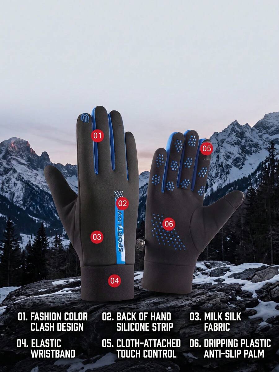 Winter Fishing Gloves, Gift For Boyfriend