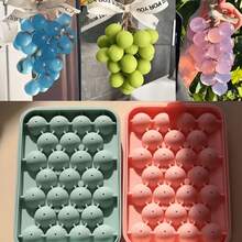 Cetakan Silikon Bulat Gugusan Anggur, 1 Set Cetakan Sabun dan Lilin Buatan Tangan Bentuk Anggur, Lilin Aromaterapi DIY Beri Anggur Bulat, Cetakan Pembuatan Sabun Proses Dingin, Cetakan Resin Kreatif untuk Baking Buatan Tangan - beraneka warna - View 5