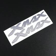 1Pair Motorcycle Soft Sticker Decals Logo For XMAX 300 250 400 125 - A - View 7