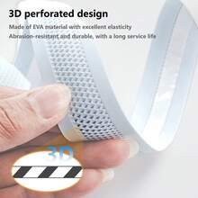 Bicycle Handlebar Tape, 3D Perforated High Density EVA Road Bike Bar Tape, Non-Slip Shock Absorbing With Adhesive Backing - A - View 7