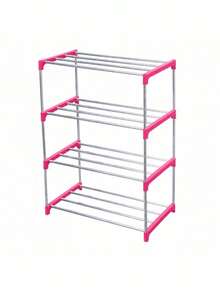3/4 Tier Metal Shoe Rack, Space-Saving Shoe Storage Organizer, Suitable For Entryway And Dormitory - Multicolor - View 11