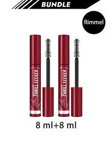 Rimmel [Bundle] Thrill Seeker Extreme Volume Mascara 001 Black 8 Ml X 2 - 001 Black - View 1