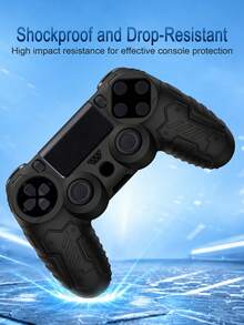 Compatible With PlayStation 4, Thickened Protective Case, Anti-Slip, Sweat-Proof, Dust-Proof, Scratch-Resistant, Better Grip, Enhanced Gaming Experience, Christmas/Autumn Romantic Gift - View 4