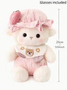 9.84 Inch Cute Wool Plush Doll - Super Soft Plush Doll. - Multicolor - View 10
