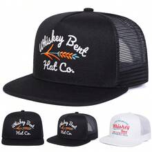 1pc Men's KING RANCH Letter Embroidered Baseball Cap, Fashion Hip-Hop Hat, Outdoor Adjustable Casual Cap, Spring/Autumn Travel Beach Vacation - Multicolor - View 16