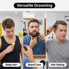 Compact T-Shaped Trimmer Heads, Sideburn & Beard Trimmer Attachment, Shaver Replacement Blade Heads Compatible With OneBlade QP Series QP2520 QP2630 QP2834 QP6510 QP6520 - Multiple Styles - View 6
