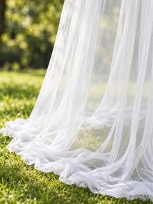 Outdoor Camping Mosquito Netting Large Size Patio Mosquito Net With Hanging Ropes For Garden Patio Camping Outdoor Travel.Hanging Canopy With 2 Side Openings For Bedroom Gazebo, Porch, Garden, Camping And Home Decor.Essential Gear For Hikers - Multicolor - View 7