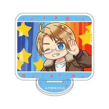 10CM Anime Hetalia Axis Powers Figure Stand Model Feliciano Vargas/Ludwig/Kiku Cute Desk Decor Standing Sign Gifts - Multicolor - View 16