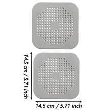 1/2/3件組 矽膠頭髮收集器與排水塞，適用浴缸和淋浴間，防止堵塞與異味，水槽防堵濾網，浴缸淋浴排水塞，排水蓋，污水過濾器，浴室頭髮收集器，廚房浴室家用用品 - 多色 - 查看 16