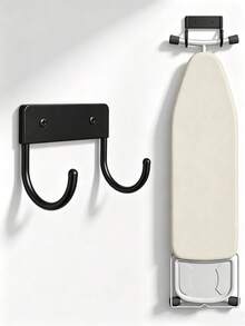 Wall-Mounted Ironing Board Holder, 5 Inch Ironing Board Bracket, Laundry Room Storage, Space-Saving Ironing Board Wall Rack - Multicolor - View 9