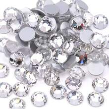 1440pcs Mixed SS3-SS20 Silver Flat Back Rhinestones DIY Nail Art Decoration Accessories - Multiple Styles - View 8