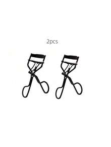 Portable Eyelash Curler With Silicone Pad, 2pcs Black Eyelash Curler With Comb, For Curling And Shaping, Doesn't Damage Eyelashes, Lash Lift, Big Eye Effect, Suitable For Daily Makeup And Curling Eyelashes - Black - View 9