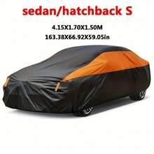 Outdoor Sun, Rain And Snow Protection Car Cover, Universal Sedan 190T Polyester Waterproof Sunproof Reflective Strip Full Car Cover - Car Cover - View 29