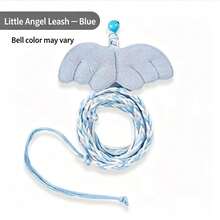 Halloween Small Pet Angel Wings Harness Leash With Bell, Adjustable Walking Traction Rope For Hamster Sugar Glider, Cute Cosplay Costume Accessory For Outdoor Activity - Multicolor - View 3