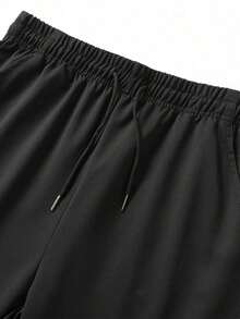 Men's Spring/Autumn Outdoor Sports Jogger Pants, Casual Fashion Sweatpants - Black - View 5