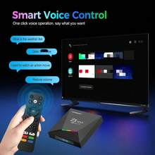 Q96 OHP Android 15 System TV Box, Supports IPTV, Allwinner H618 Quad-Core Processor, Supports 4G/5G Dual-Band WiFi, Supports 8K/4K HD, Supports Bluetooth 5.0, Supports Voice Remote Control - UK Plug(220-240V) - View 4
