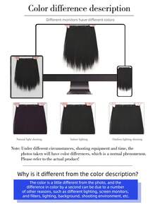 Japanese Harajuku-Style Wolftail Mackerel Head Hair Extension Set. 11.8 Inches / 30 Cm Synthetic Hair Extension Set. Create A Cool Wolftail Mackerel Head Style. Suitable For Daily Wear. - Multicolor - View 5