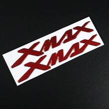 1Pair Motorcycle Soft Sticker Decals Logo For XMAX 300 250 400 125 - A - View 8