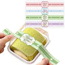 9.8 Inch Long Thank You Stickers 40pcs Extra Large "Have A Great Day" Self-Adhesive Seal Baking Labels Handmade Food Tamper-Evident Baking Stickers, Suitable For Baked Food Packaging - Multicolor - View 1