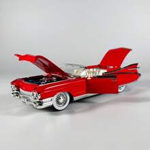 Maisto 1 Piece, 23.8 Cm In Length, 8.8 Cm In Width, 5.7 Cm In Height. 1:24 Scale Die-Cast Alloy Rockets Vintage Car Model, With Realistic Rubber Tires. A Collectible Desktop Ornament And Great Gift Option For Friends On Festivals. - Multicolor - View 5