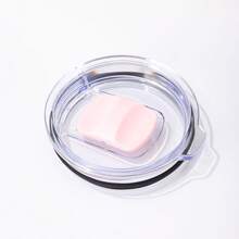 1pc 20oz Insulated Tumbler Replacement Lid, Anti-Spill Cup Lid With Magnetic Sliding Switch - Multicolor - View 9