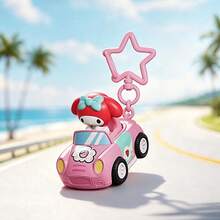 Miniso Sanrio Characters Dudu Travel Car Blind Box, Random 1 Piece, Cute Character Figure Ornament, Collectible Cartoon Car Toy - Random 1 Piece - View 4