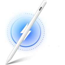 Bolígrafo capacitivo universal, lápiz capacitivo activo con 2 puntas de repuesto, compatible con Android, Apple, bolígrafo capacitivo premium de escritura suave (solo compatible con sistemas Apple, Android, HarmonyOS, algunos Windows, no apto para dispositivos con pantalla resistiva o electromagnética) - Multicolor - Ver 2