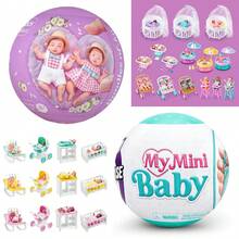 ZURU 5 Surprise Mini Babies Capsule Mystery Pack – Collectible Mini Baby Dolls, Kids Pretend Play Toy Gift - Multicolor - View 1