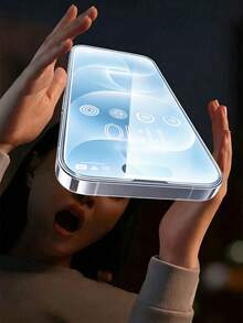 Gorilla Hero 4pcs/Pack, High-Definition Clear Tempered Glass Screen Protector, Compatible With IPhone Devices, Anti-Scratch, Anti-Collision, Oleophobic Coating Smooth Touch, Compatible With IPhone Ultra/18 Pro Max/18 Pro/18/17e/17 Pro Max/17 Pro/17 Air/17/16 Pro Max/16 Pro/16 Plus/16/15 Pro Max/15/14/13/12 And Other Models. - Clear - View 7