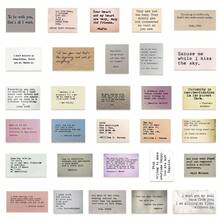 60pcs Vintage Famous Quotes Stickers For Decorating Planner, Diary, Scrapbook, Notebook, Luggage, Guitar, Skateboard, Manual, Tablet, Water Bottle, Phone - Vintage Celebrity Quotes - View 3