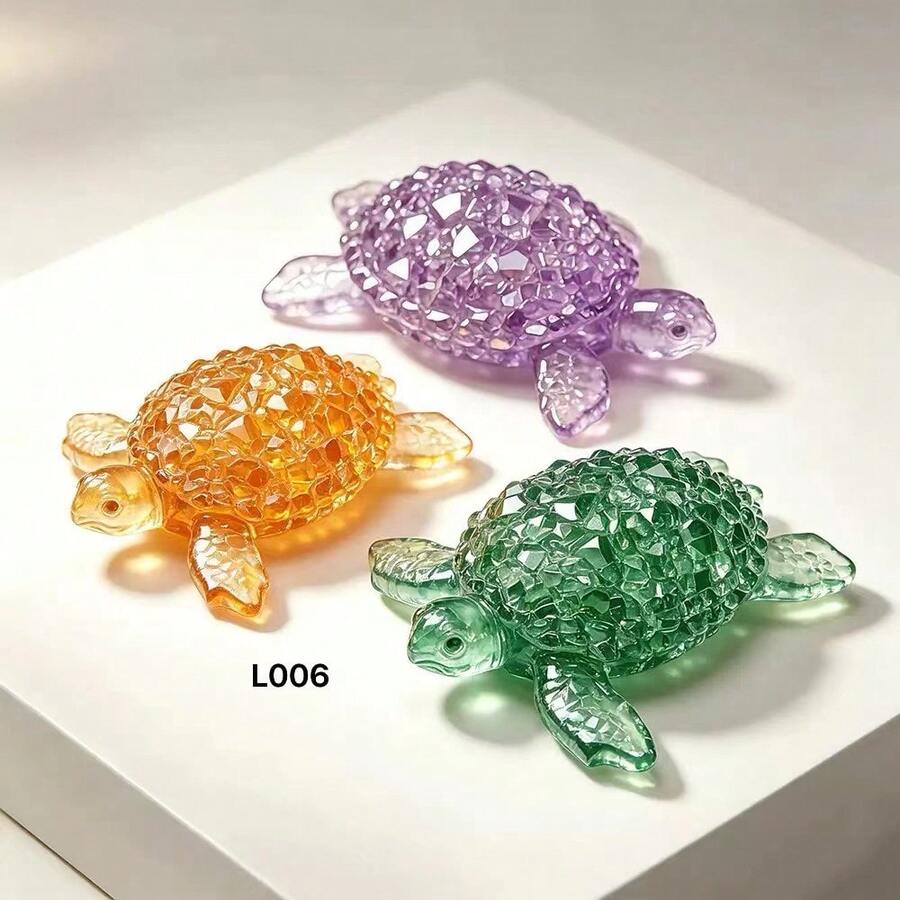 Diamond Turtle Resin Epoxy Mold DIY Fish Tank Landscape Micro Scene Car Ornament Silicone Mold - Sea Turtle - View 1