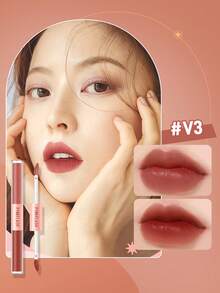 PINKFLASH L13 Matte Lip Tint, Highly Pigmented Lip Color, Creamy Smooth Non-Sticky Texture, Moisturizing Matte Finish, Y2K Makeup, Gen Z Beauty , Everyday Glam And Party Looks - V3 - View 13