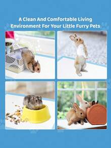 Pet Urine Pads/Diapers - Blue and White - View 4
