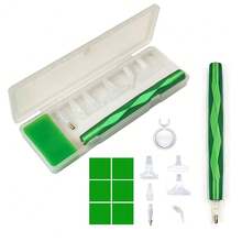 New Diamond Painting Tool Drill Pen Set Thread Drill Pen 3D Printing Ergonomic Design Drill Pen - A - View 9