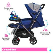 THE BABY SHOP Baby Strollers - Blue - View 3